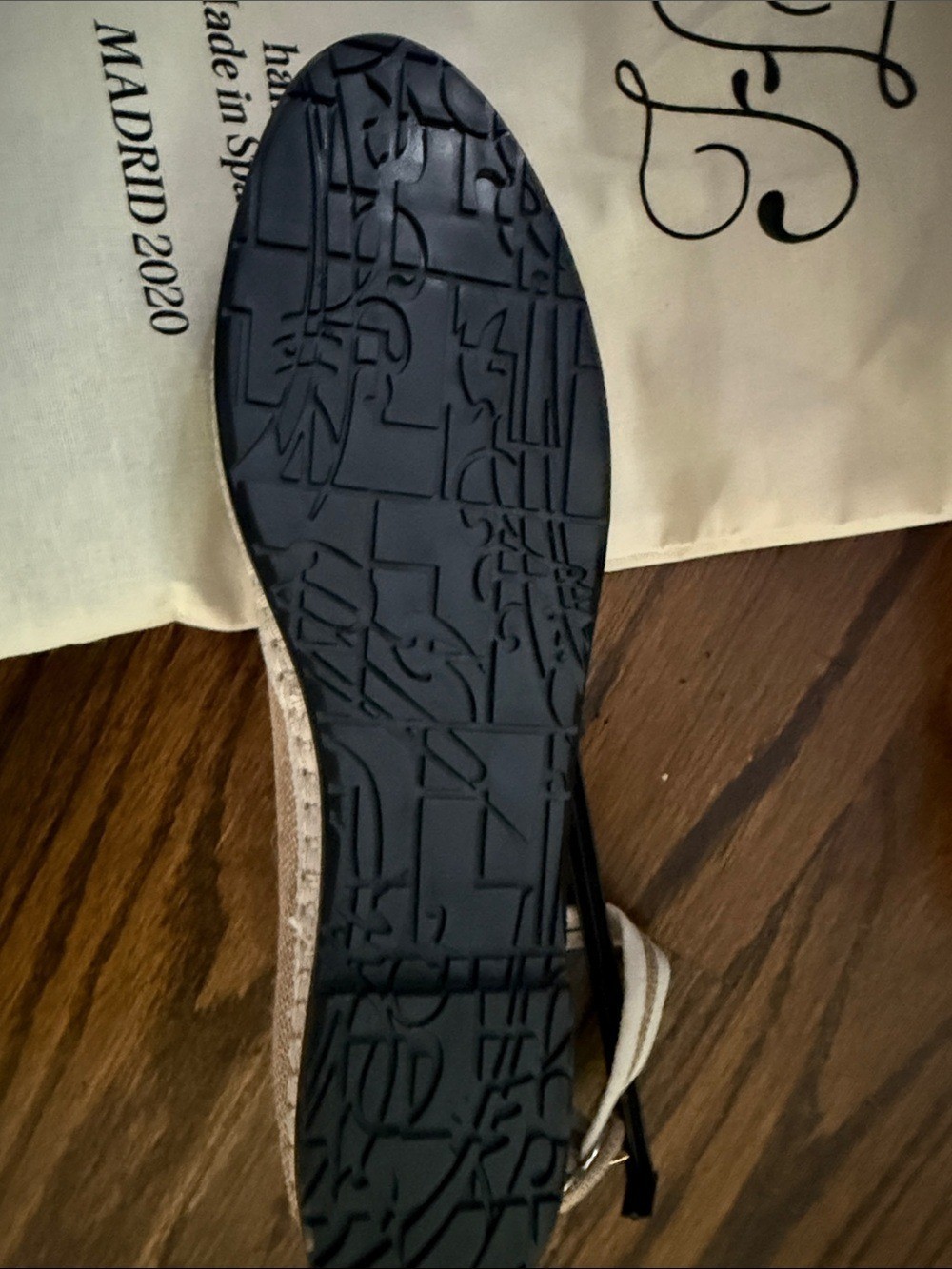 Flabelus Cordelia Linen Flats for Summer 10 11 42 NIB NEW NWT
