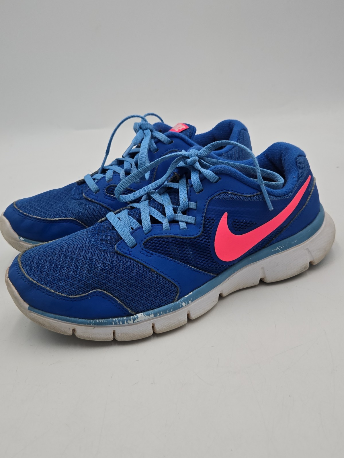 Nike Running Shoes Womens Size 7.5 Flex Experience RN 3 652853-401 Blue Sneakers