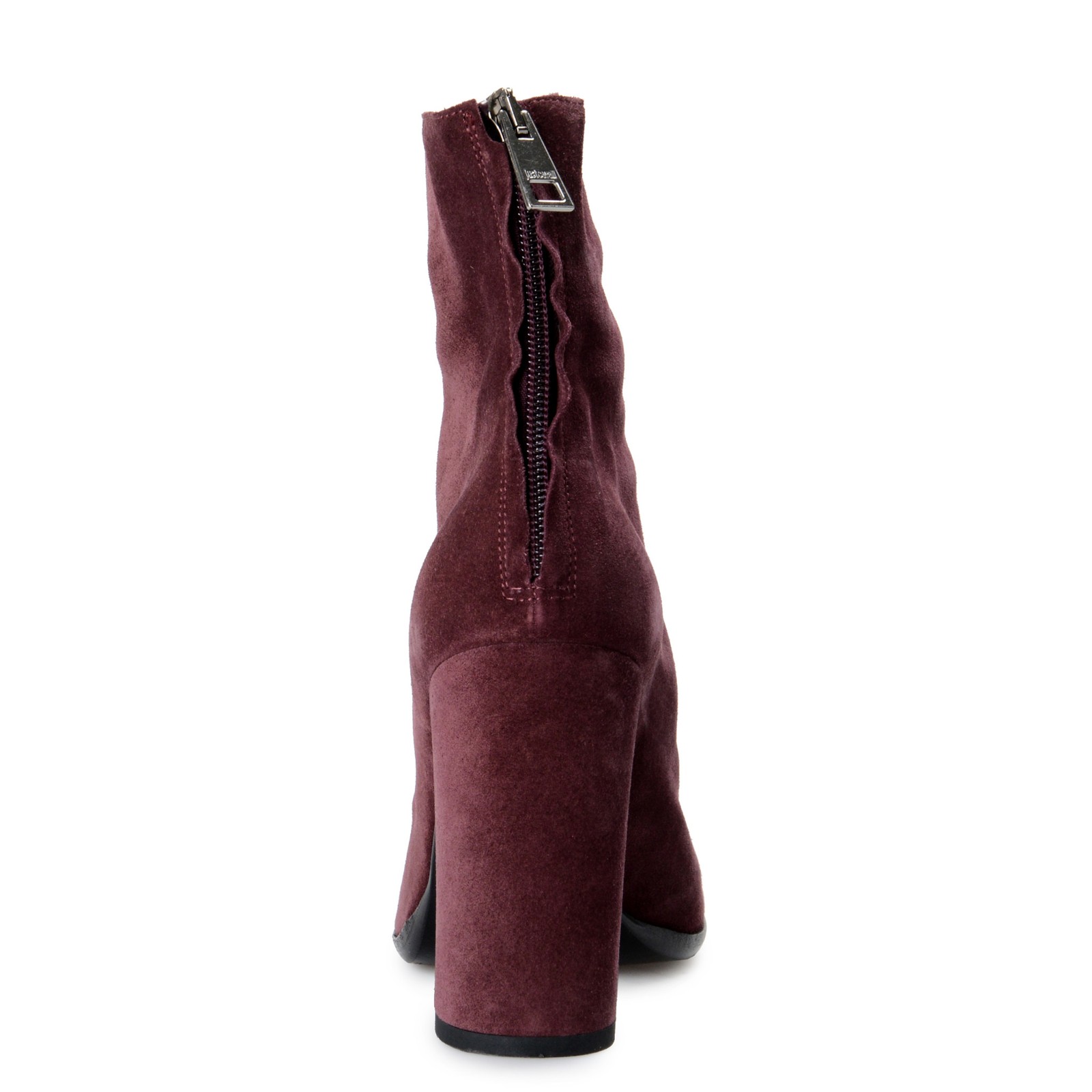 Just Cavalli Women’s Purple Suede Leather High Heel Boots Shoes US 9 IT 39