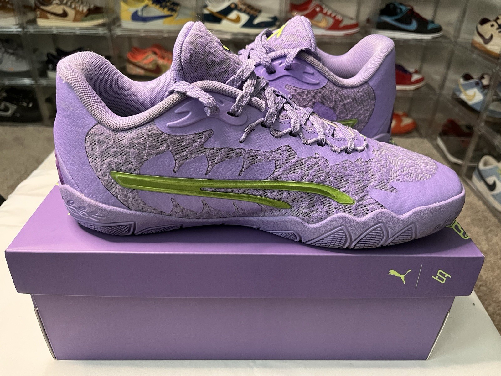 Puma Stewie 3 Lavender Alert Sz 12
