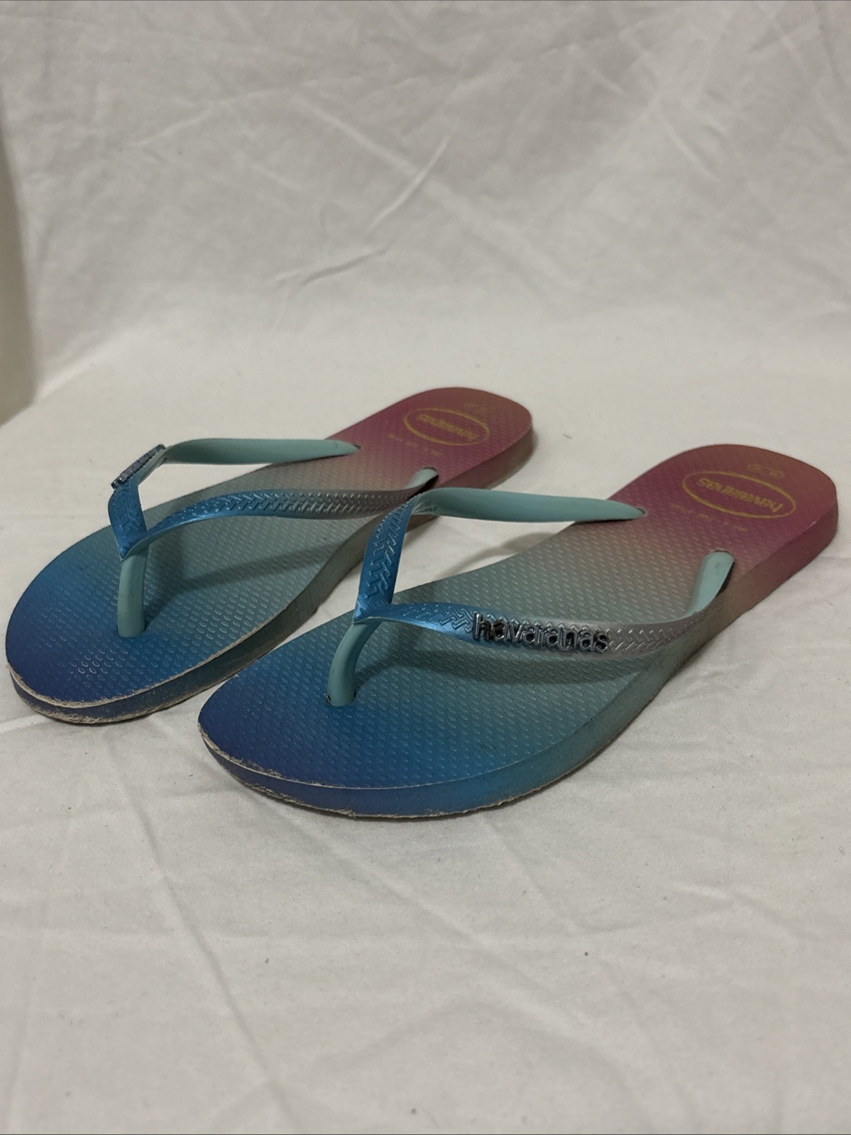 Havaianas Gradiant Sunset Thong Flip Flop Sandals US6 EUR 37/38
