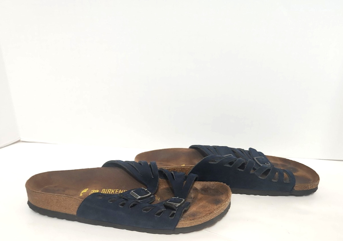 Birkenstock Granada Blue Buckle Strap Sandals Women’s EU 39/ US 8 NARROW