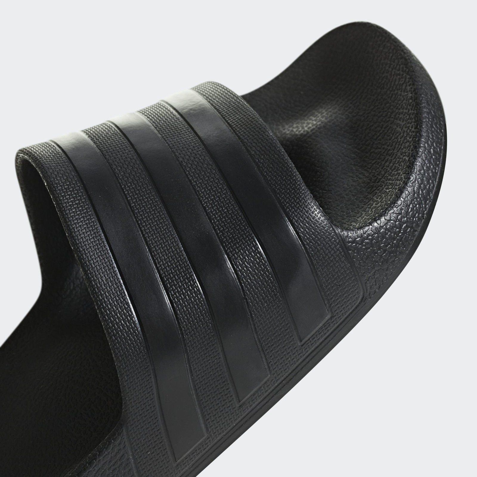 Adidas Adilette Aqua Slides Black Slip On Slides Unisex Adults