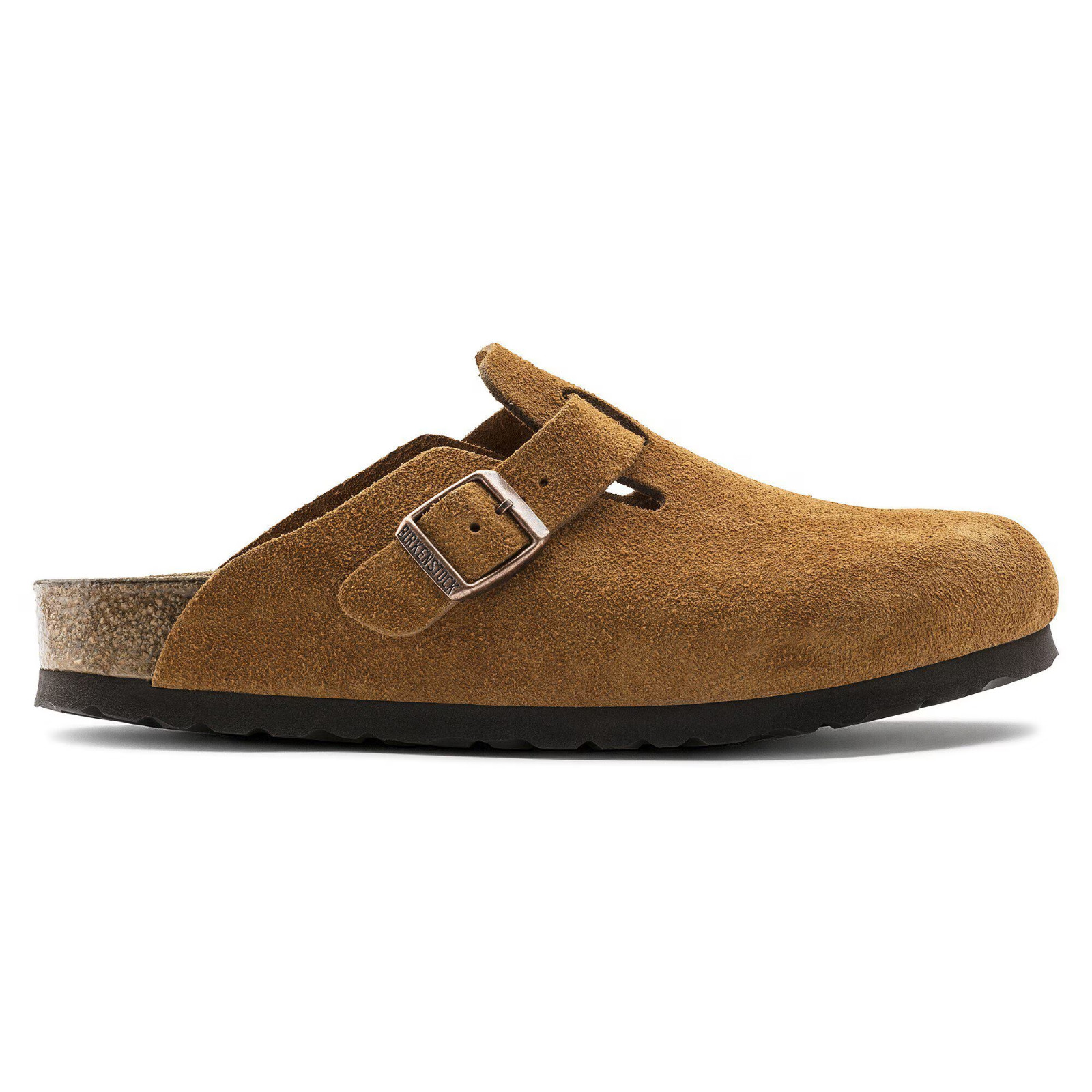 Birkenstock Boston Mink Soft Footbed Clogs Suede Unisex Shoes Size US 6-12