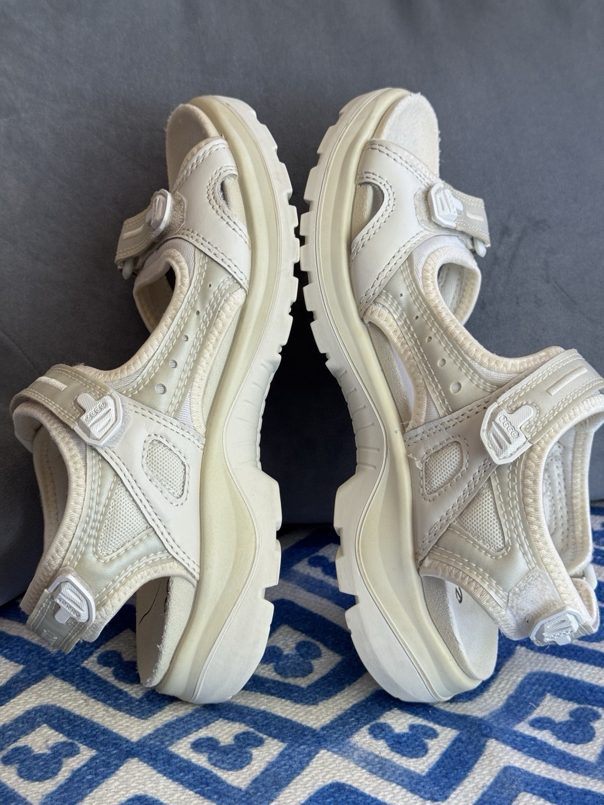 Excellent ECCO Sport Womens Yucatan Plus Offroad Sandals EU 40 US 9-9.5 Leather