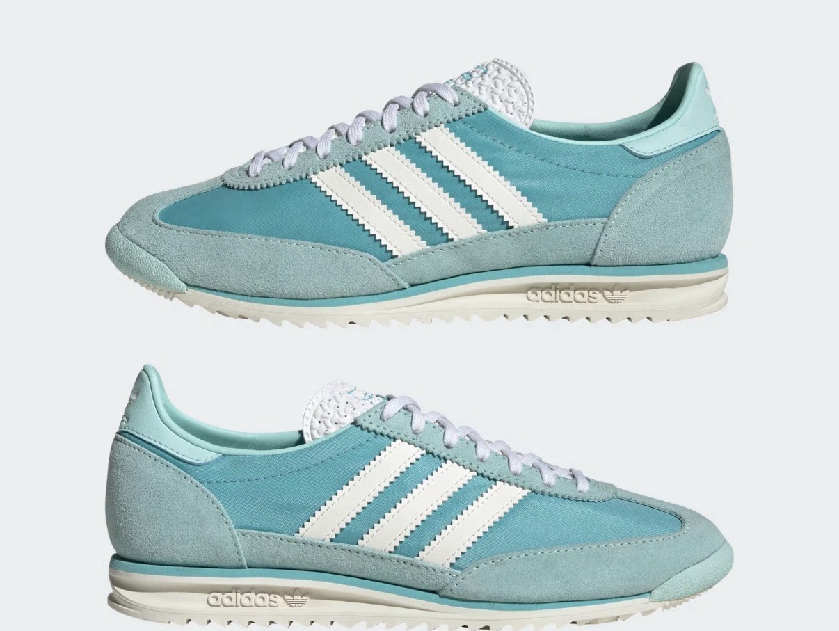 Adidas Originals Mint Aqua White SL 72 OG Shoes Sneakers JI0199 – Women’s Sz 8