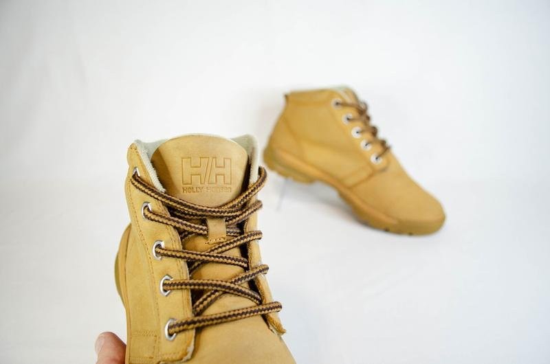 Women Helly Hansen Boots Orange Leather 38