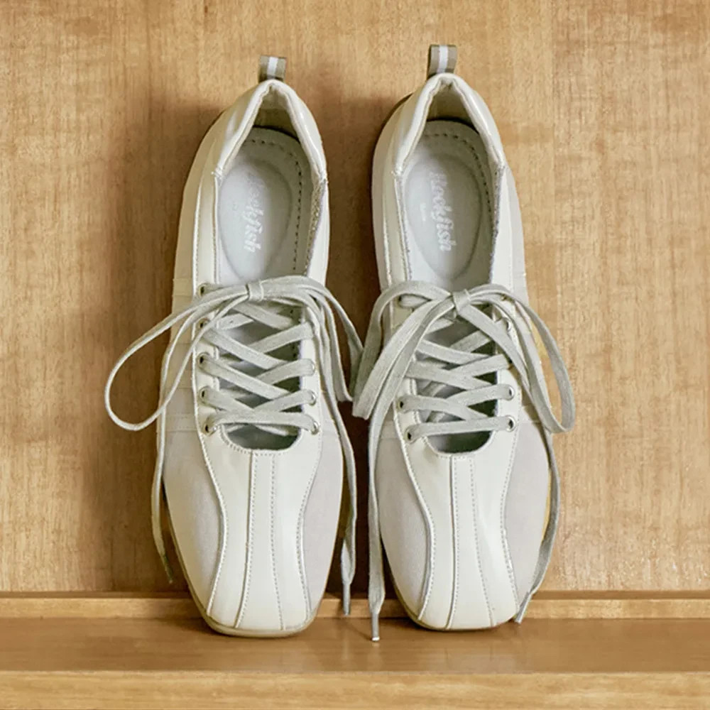 Rockfish Weatherwear BLISS LACEUP SNEAKERS Balletcore Low Profile Mesh Organza