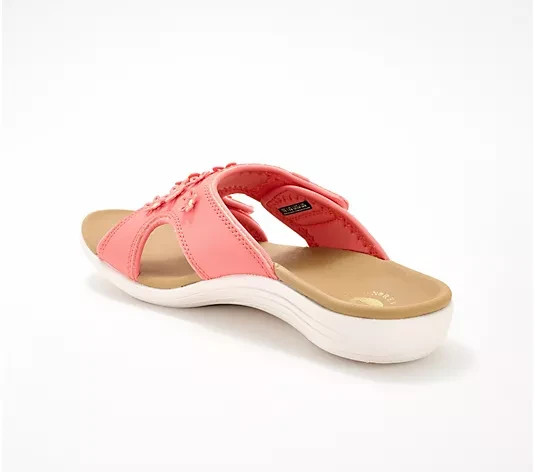 Revitalign Orthotic Floral Slide Sandals-Kholo Hamptons-Desert Flower-6M A680674