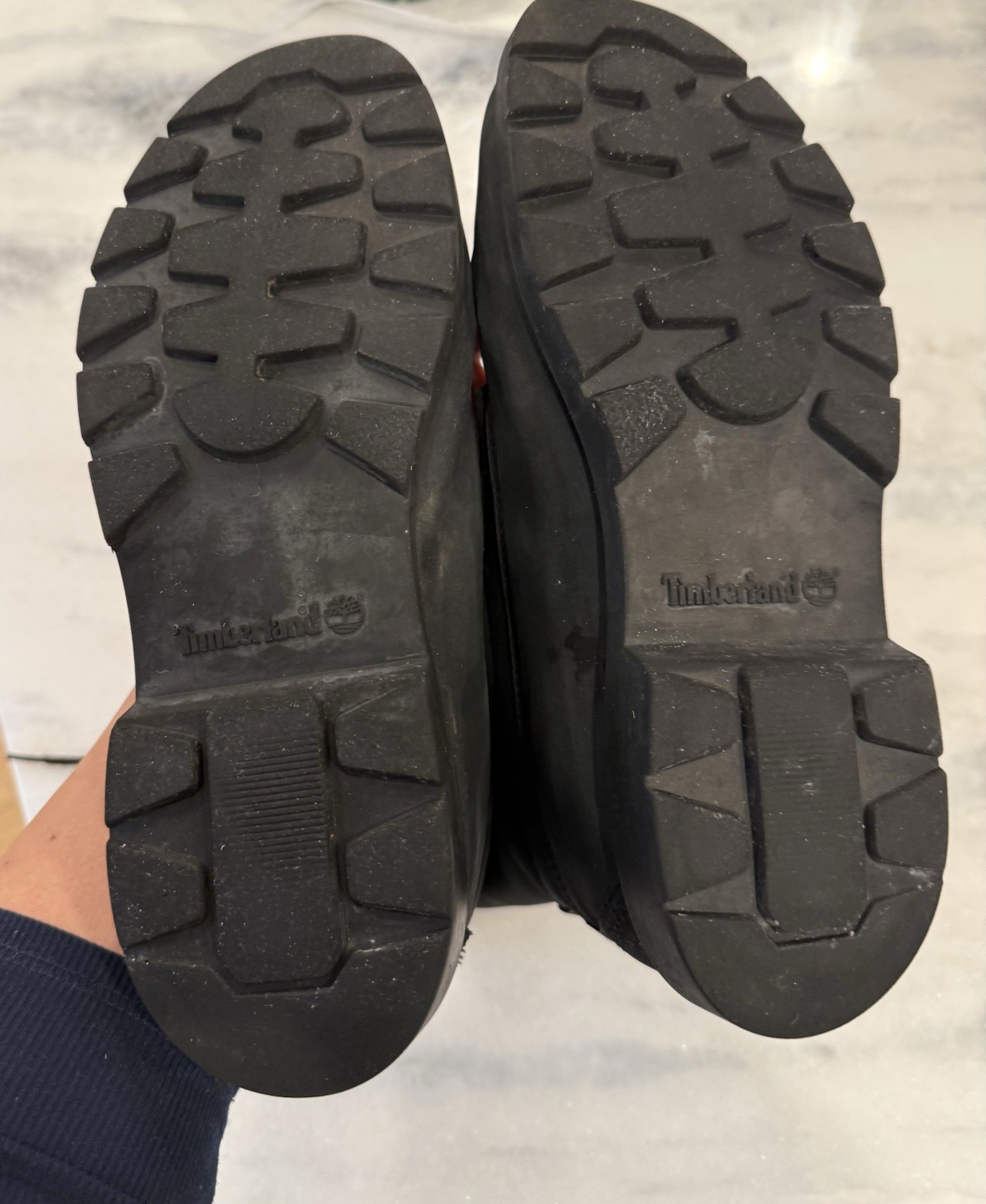 Timberland Women’s Linden Woods Fleece Fold Down Boots size 9 Good/Fair Read