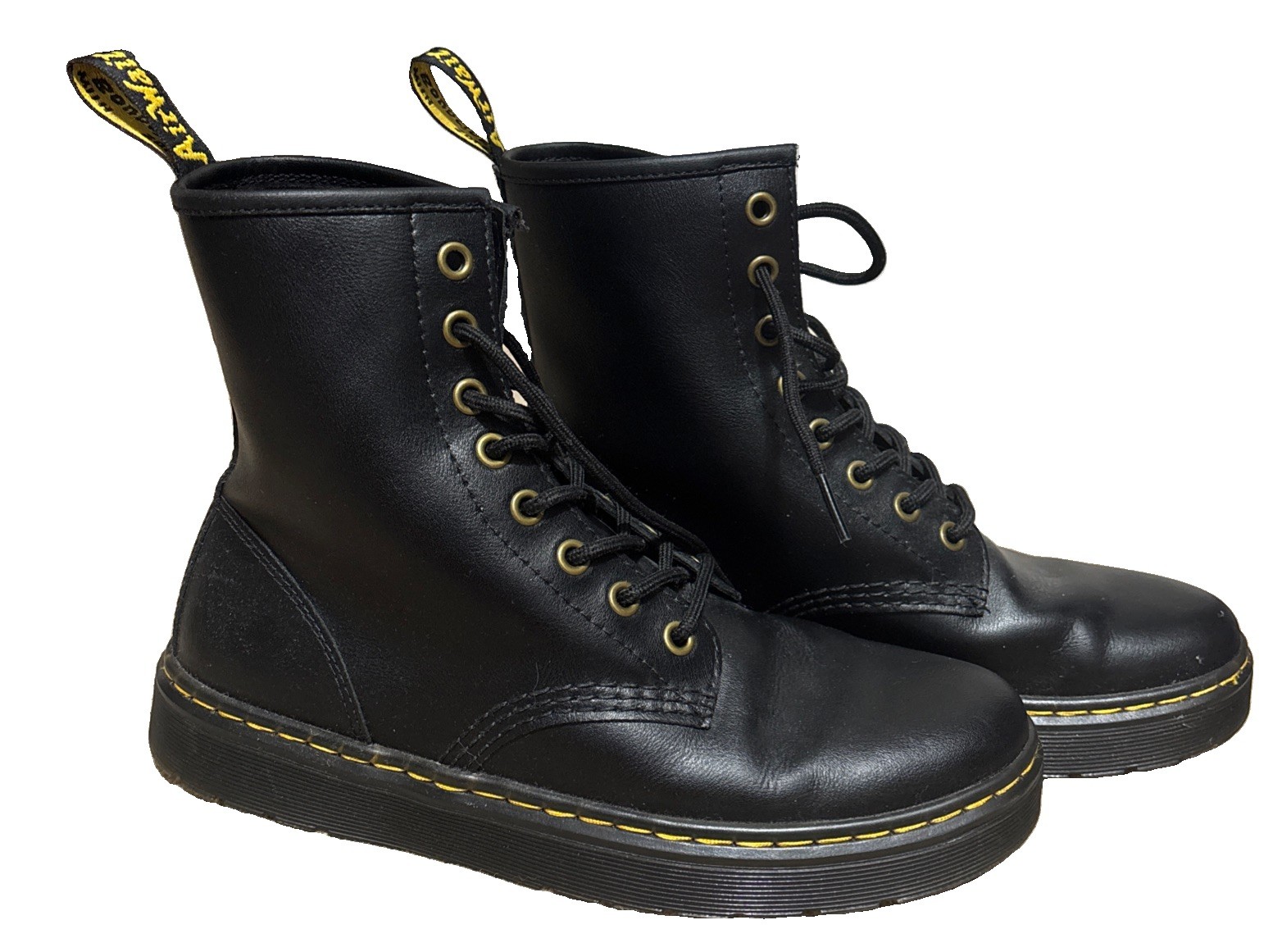 Doc Martens Women’s 7 Combat Boots With Bounce Soles