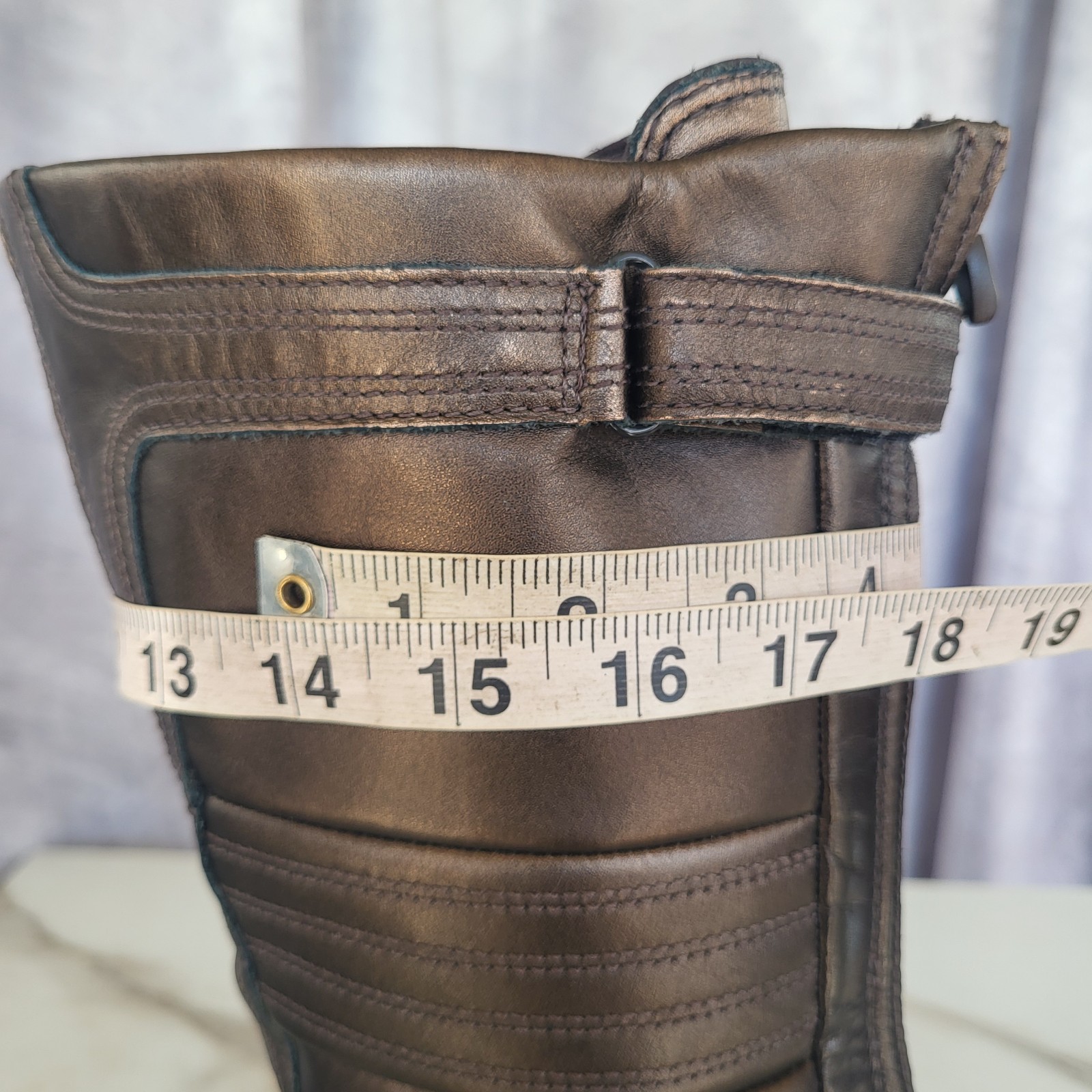 Rare Lacoste Futro Solar Earl 93T Sport Knee High Riding Boots Size 6.5