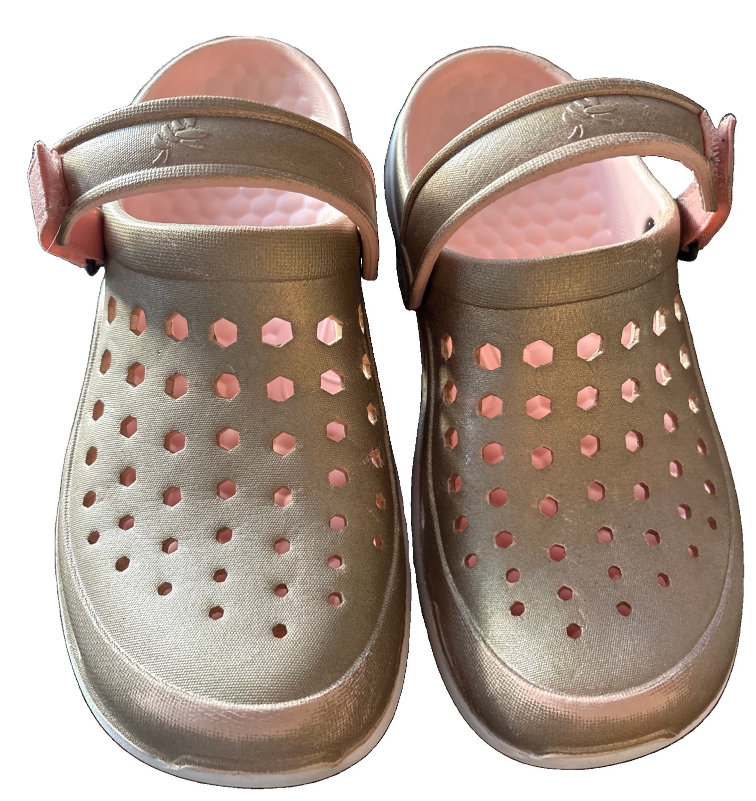 Joybees Women’s Modern Clog Rose Gold S7
