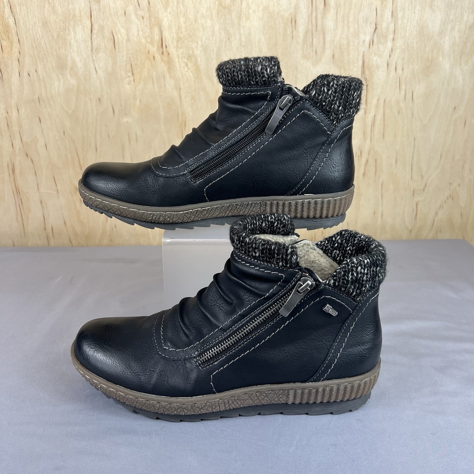 Spring Step Cleora Women’s EU 41 US 10 UK 8 Sherpa Zip Ankle Boots