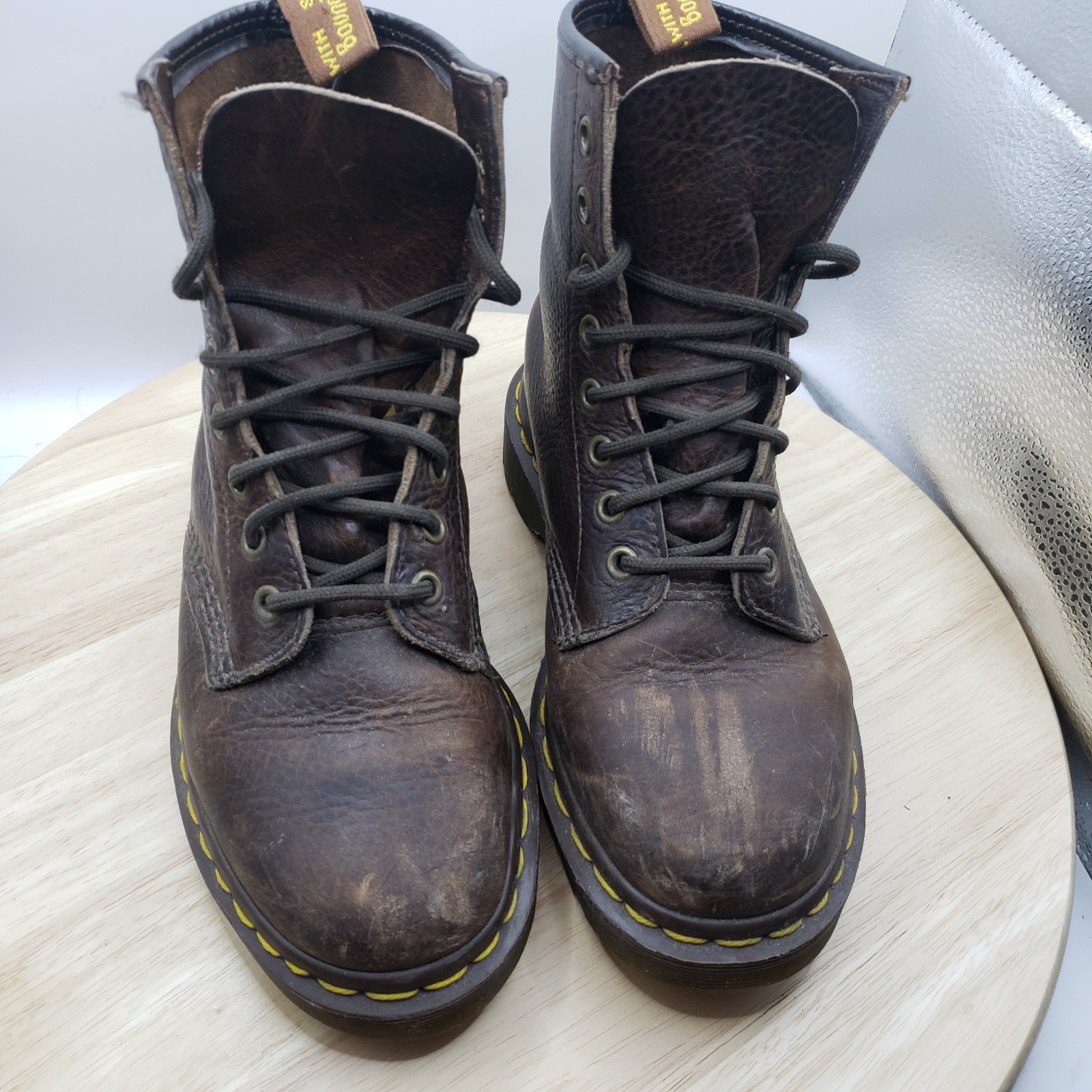 Dr. Martens Doc’s Boots 1460 Pascal leather Women’s Size US 5 brown