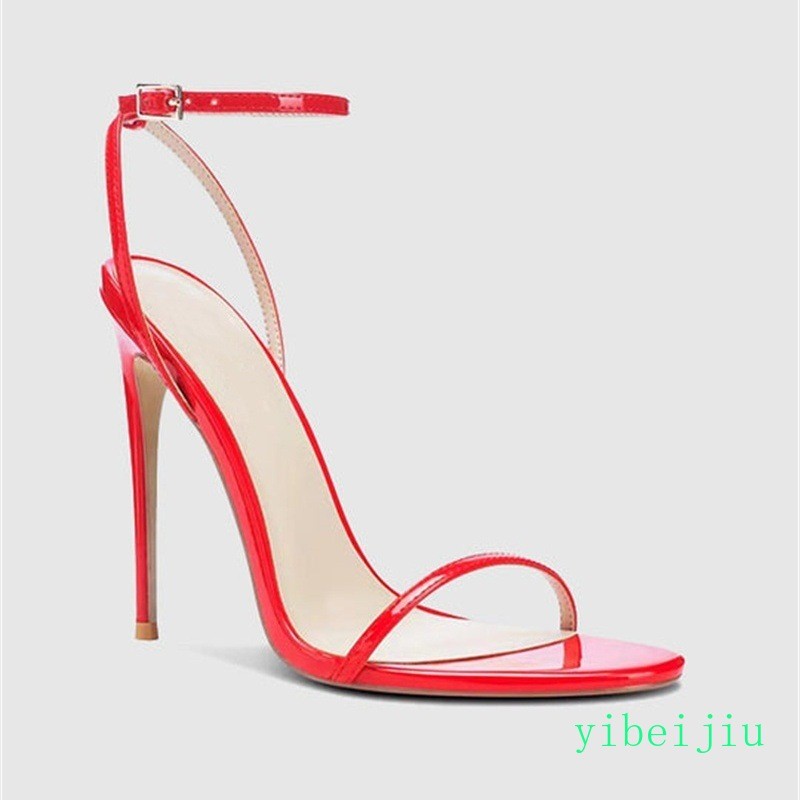 Women’s High Heels Ankle Strap Slingbacks Sandals Dress Banquet Shoes Plus Size