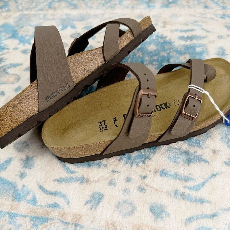 Birkenstock Mayari Mocha Birkibuc Women’s Shoes Casual Thong Sandals