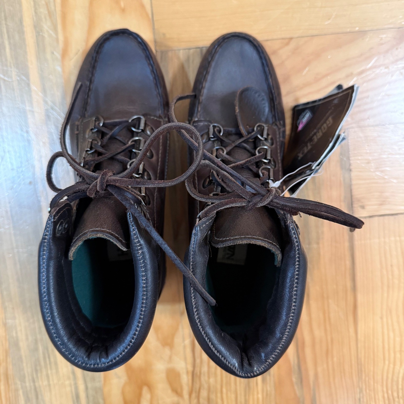Vintage H.H. Brown Watermocs Gore-Tex Bella Swan PNW Grunge Hiking Boots Women 6
