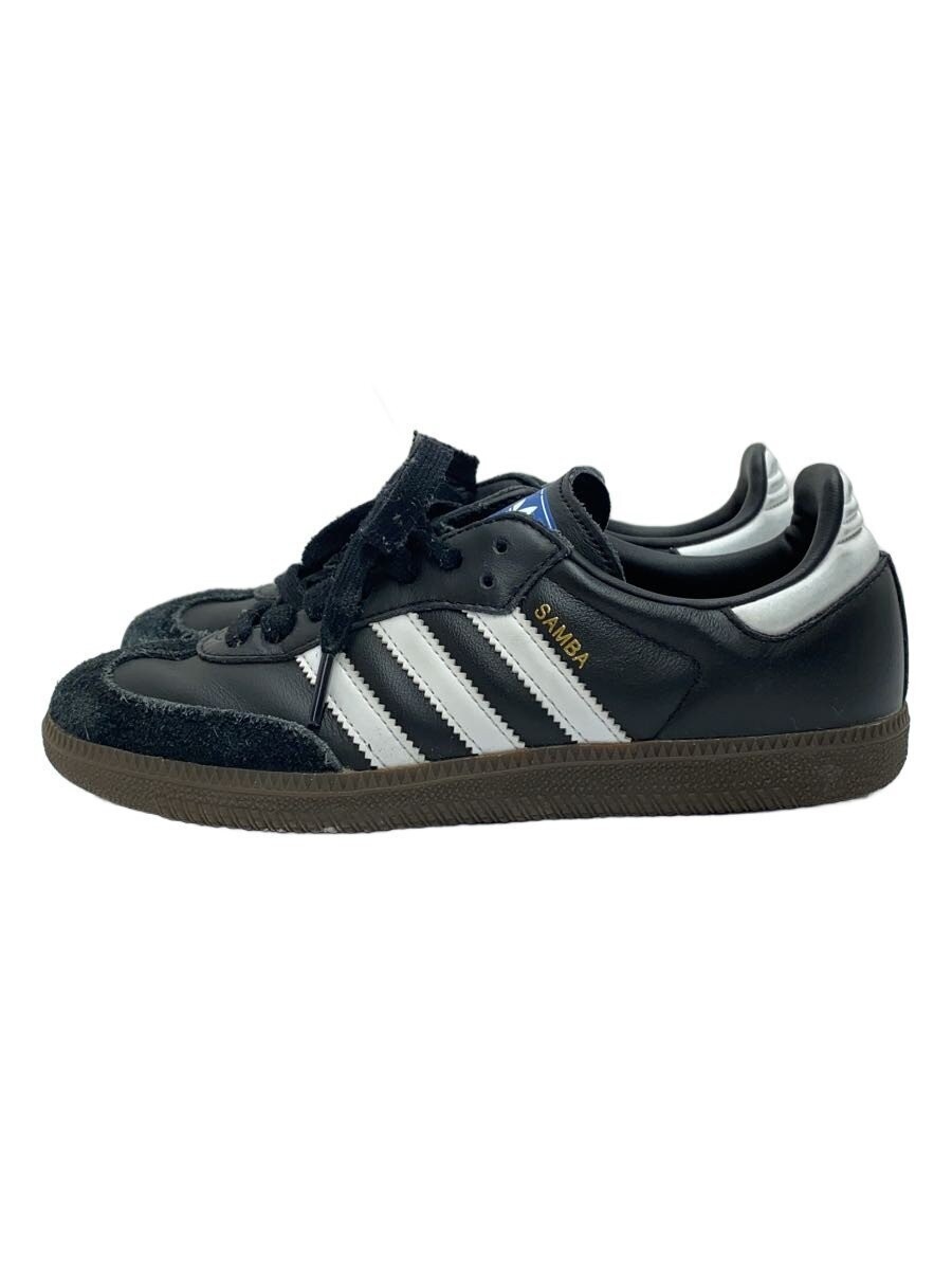 Women 6.5US Adidas Originals/Samba Og/Samba/Black/B75807/Blk