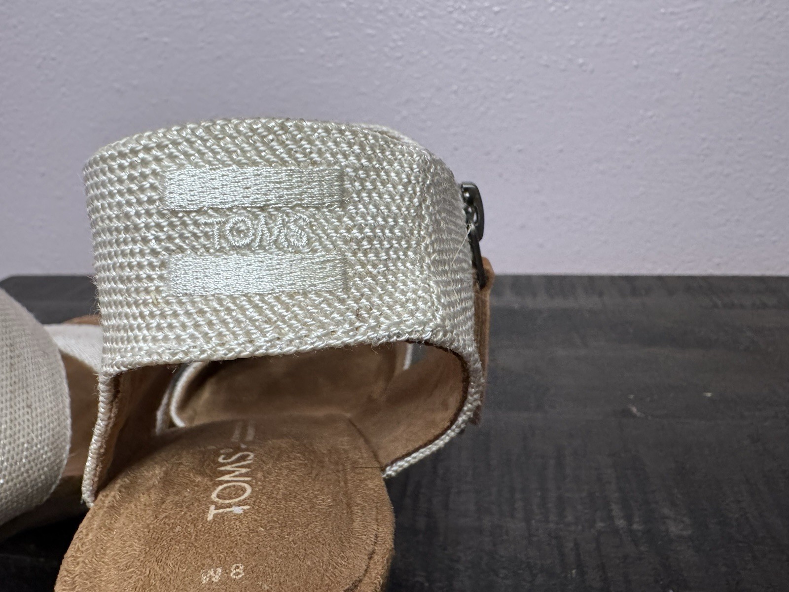 TOMS Women’s Majorca Platform Sandal Natural Yarn Dye
