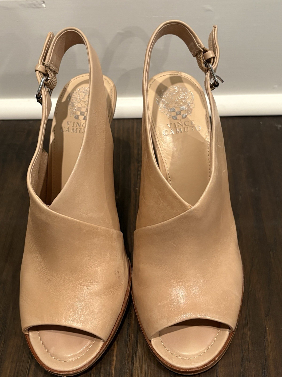 Vince Camuto Women’s Stilettos Size 9.5 M/ 41 VC-Nattey Leather Shoes