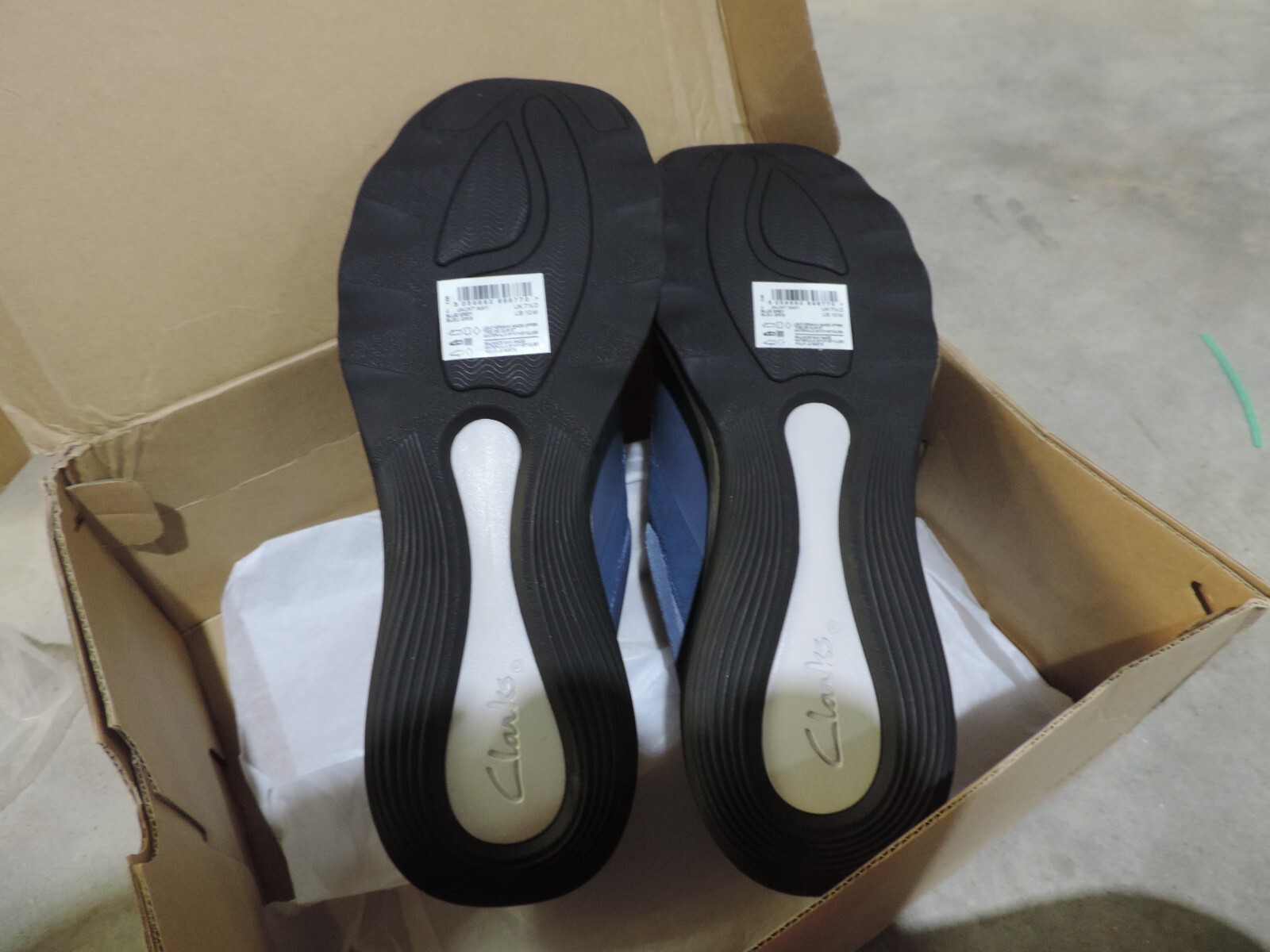 Clark’s Womens size 10M Jaunt Way Blue Gray