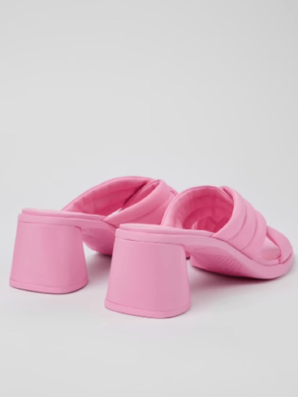 CAMPER Kiara Pink Textile Cross-strap Sandals, Size EU40/US9, NWT No box display
