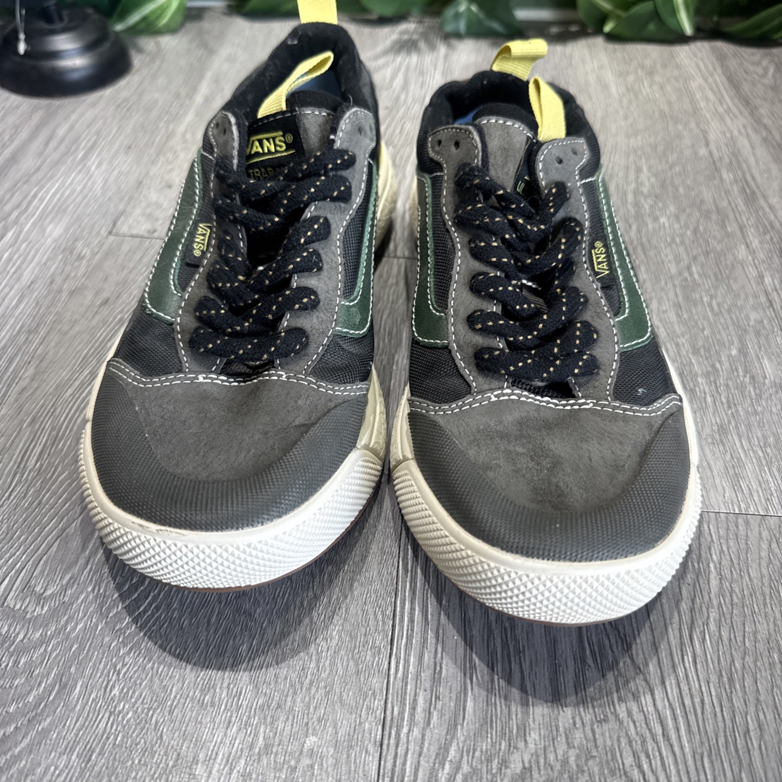 VANS UltraRange Exo MTE, Men 5/Women’s 6.5 Gray Green Shoes HEIQ Eco Dry Sample