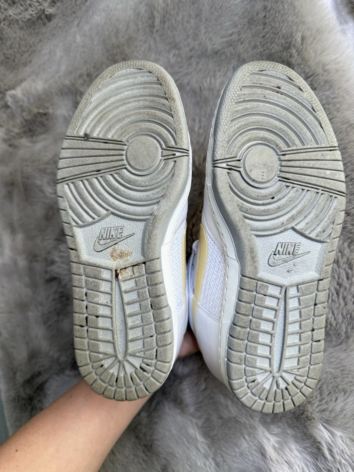 Nike Women’s Dunk Sky High (Hidden Wedge Heel) Size 8 White