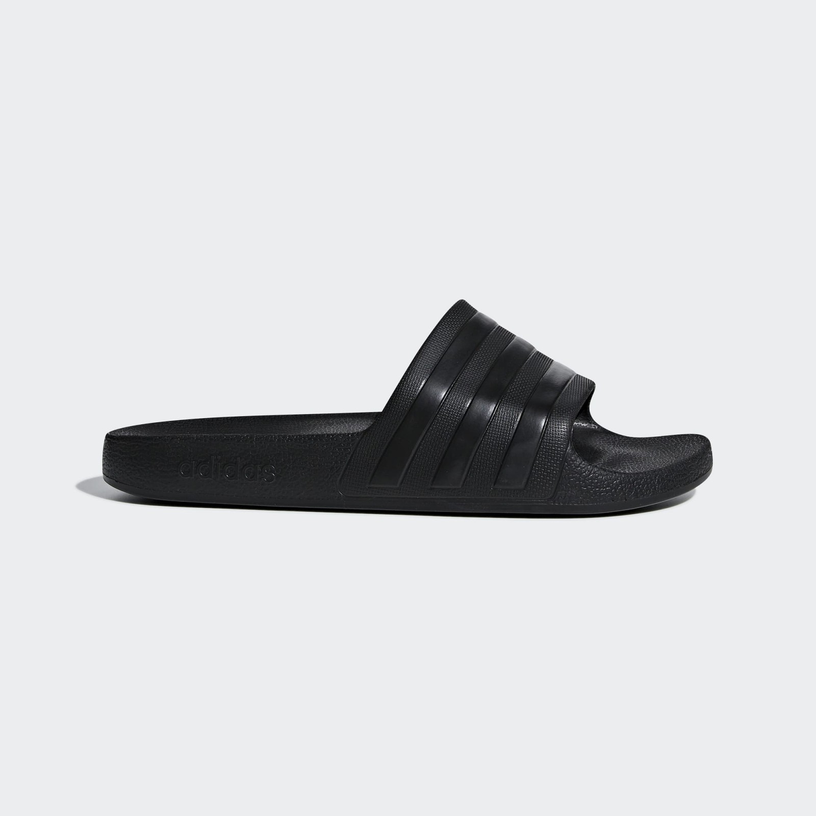 Adidas Adilette Aqua Slides Black Slip On Slides Unisex Adults