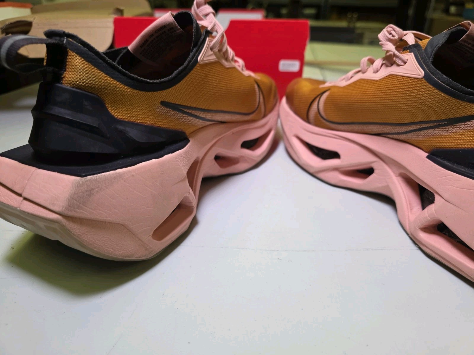 Nike Shoes Women 9.5 Zoom X Vista Grind Pink Orange Running Sneakers BQ4800-701