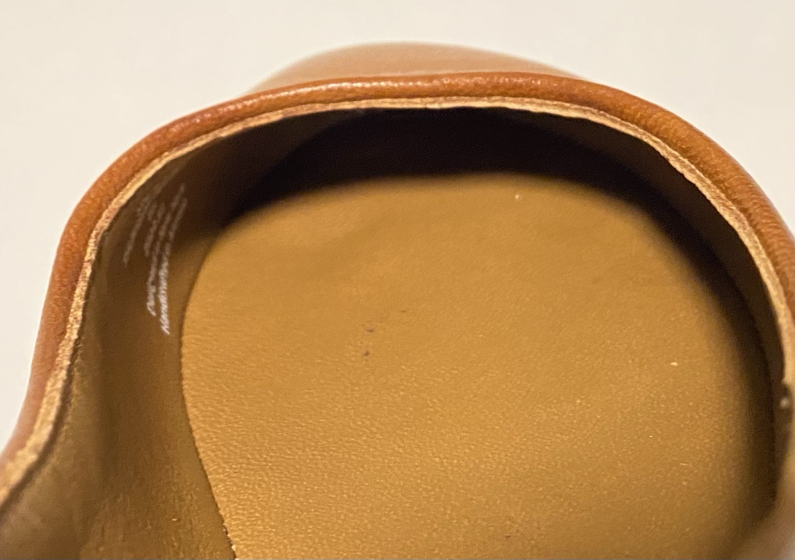NWOB Thursday Feliz Brown Full Grain Leather Women’s Ballet Flats Size 6.5