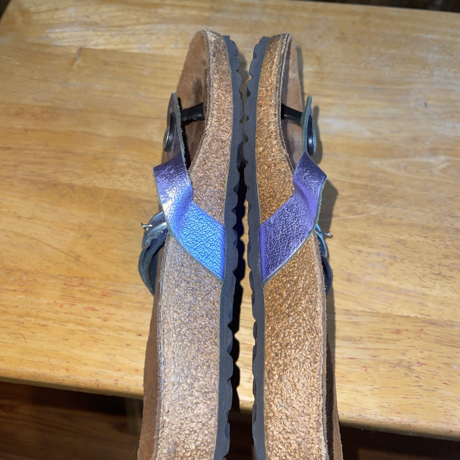 Birkenstock Papillio Purple LStrap Gizeh Thong Sandal EU 36 USA L 6 M 4 #10