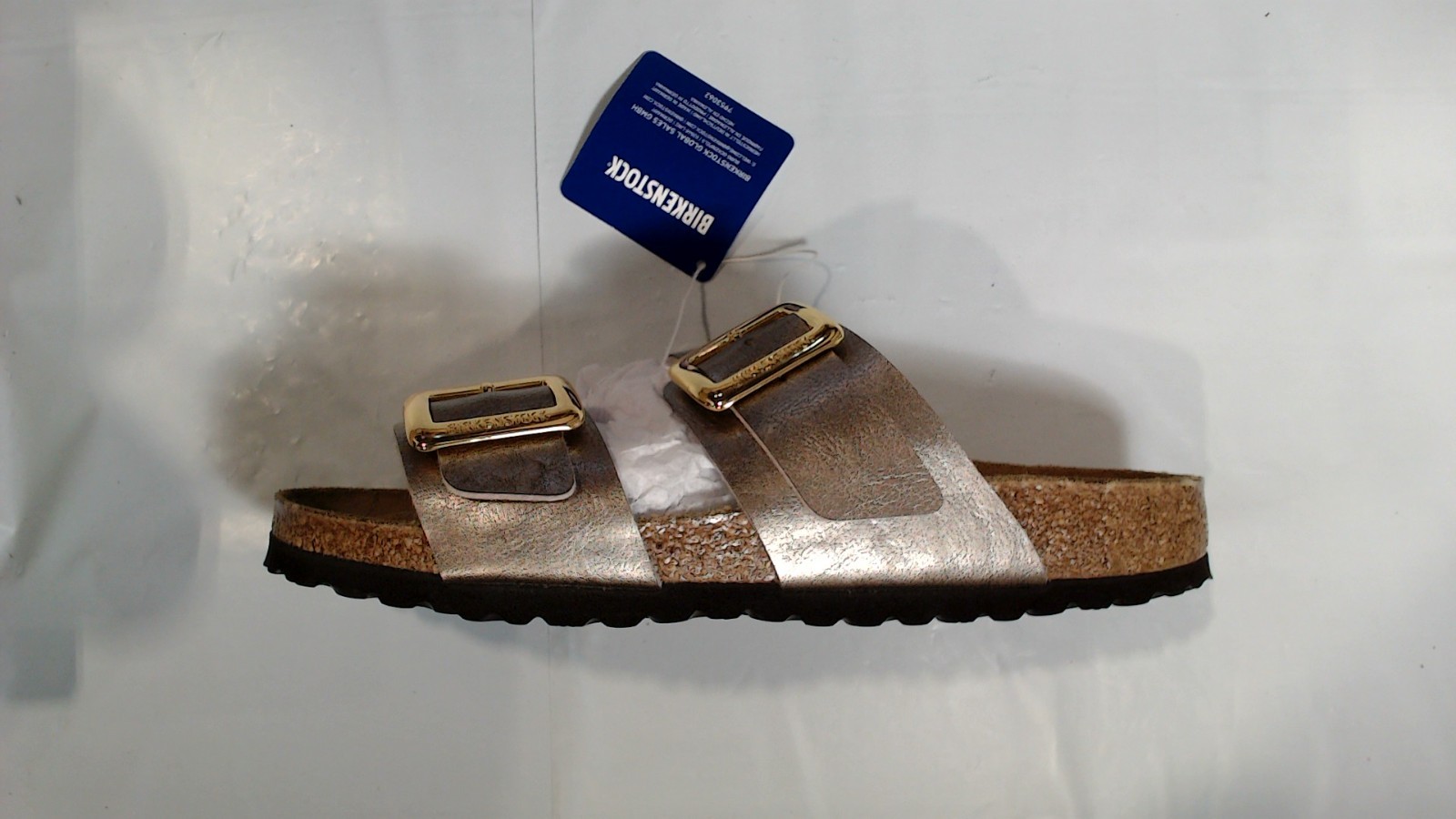 Birkenstock Sydney Washed Silver Narrow Fit Sandals US Women’s 10 Men’s 8