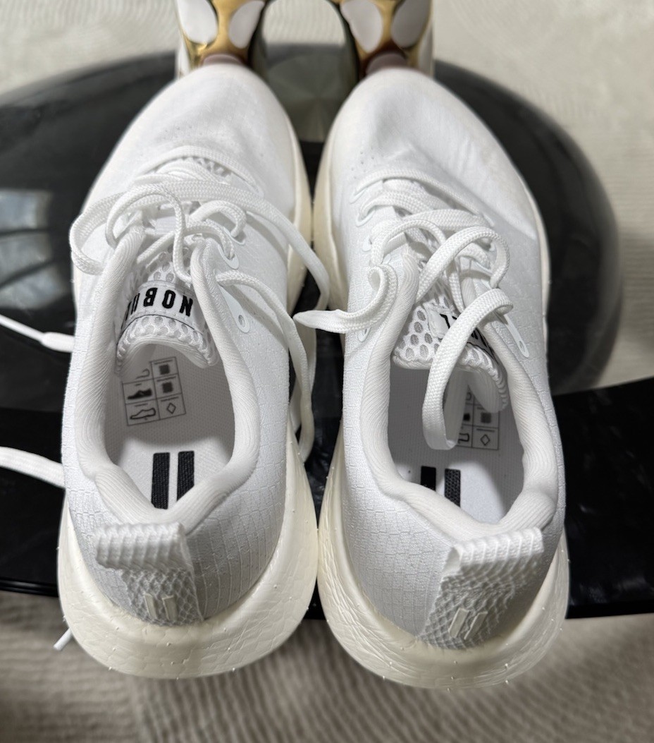 NOBULL Unisex White Solid Lace-Up Low Top Athletic Sneaker Shoes