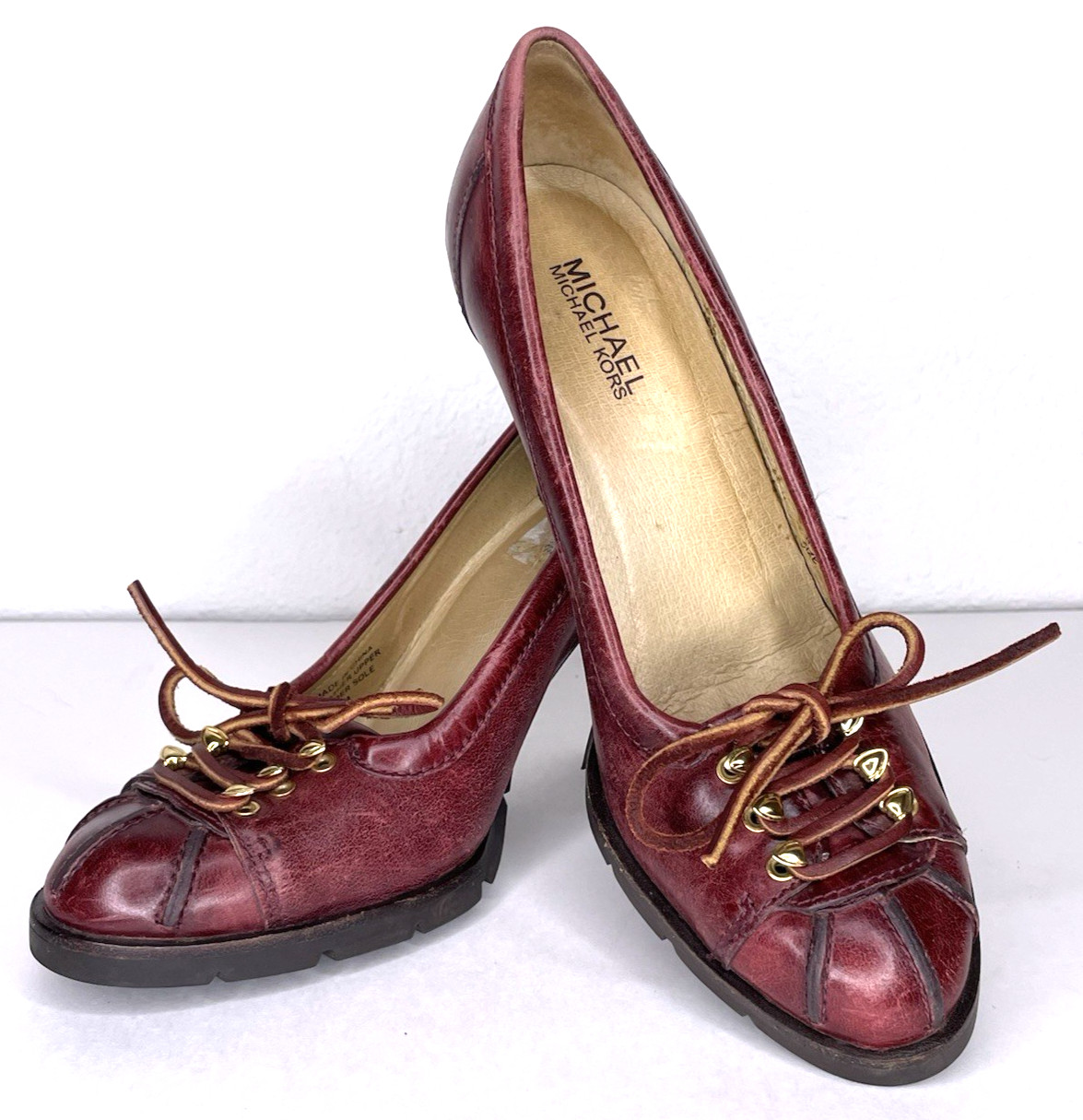 Michael Kors Red Pumps, 8, Winter Warrior, Witchy, Gothic, Dark Academia