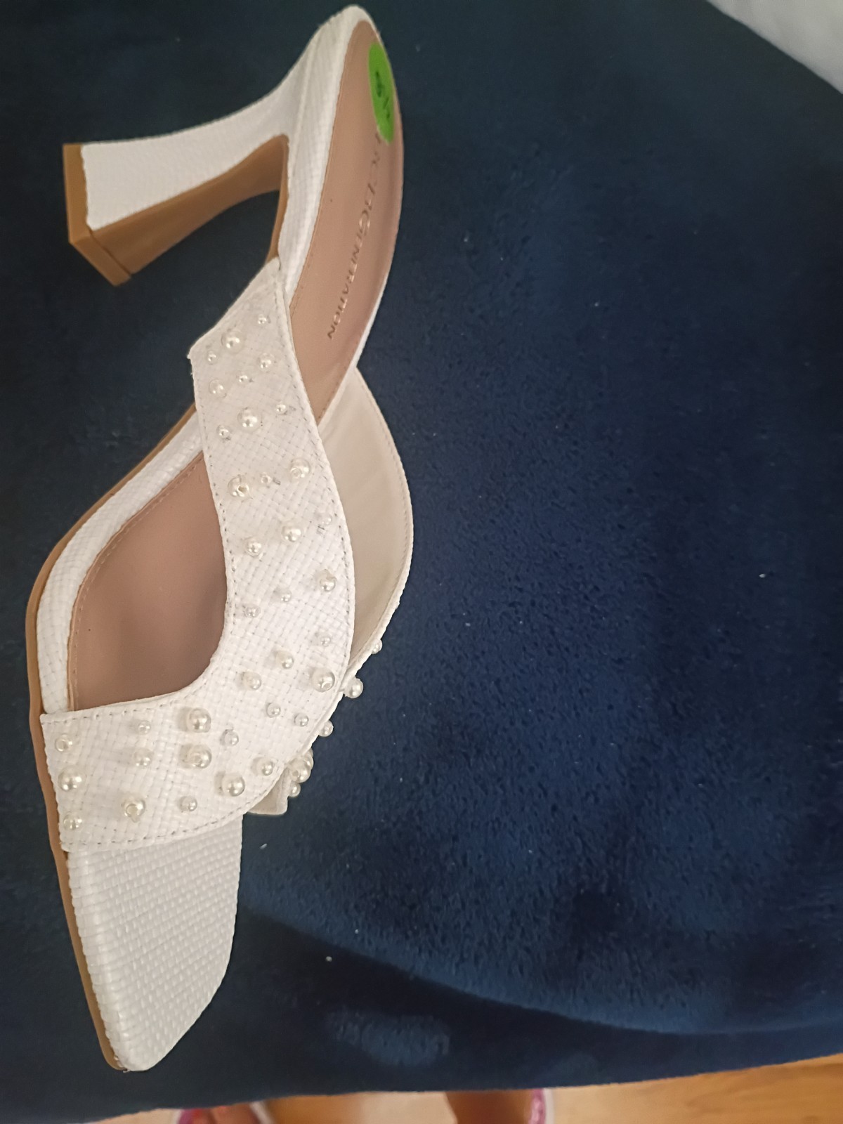 Women’s Classy IvoryPearlRalita High Heel Sandals By BCBGenertions/Sz.91/2