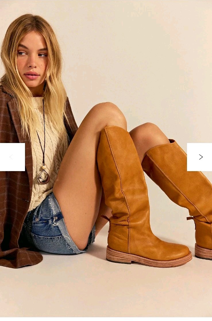We The Free Bryce Equestrian Boots, Classic Camel color variant, Size 8, NWT