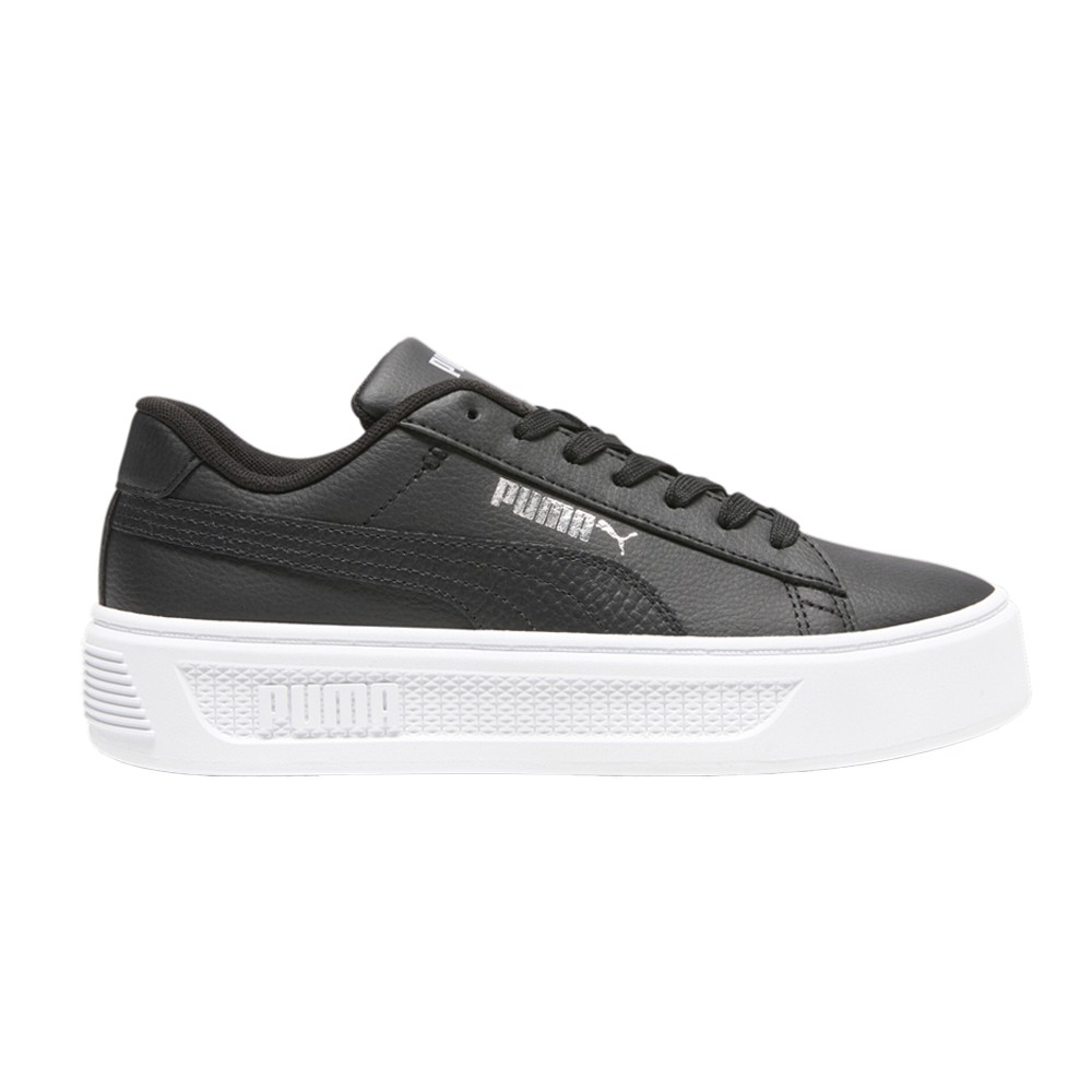 PUMA Smash V3 Tumble Smash Platform Womens Black Sneakers Casual Shoes 40201901