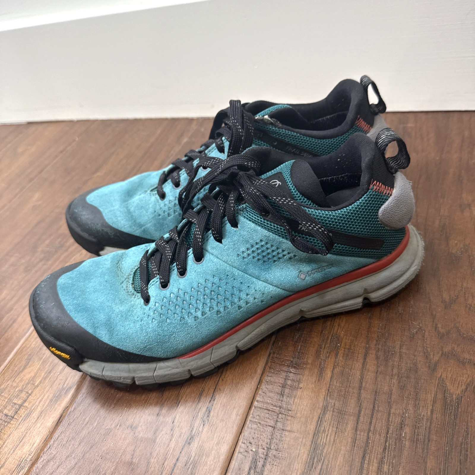 Danner Trail 2650 Mid Hiking Boot Shoe Suede Vibram Outdoors Blue Women’s 9.5