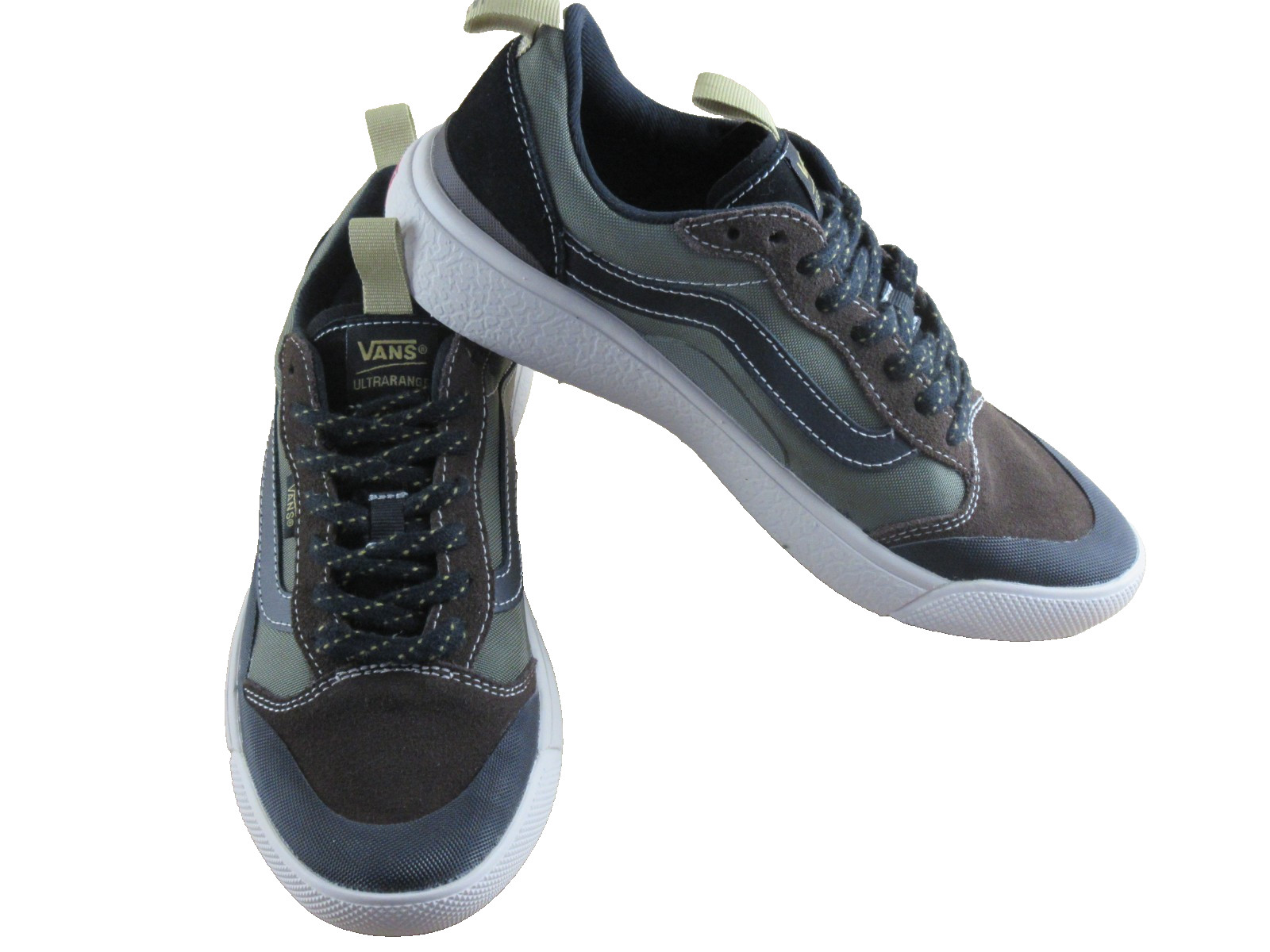 Vans Women’s UltraRange Exo SE Black Olive Green Brown Trail Shoes Size 9.5 NIB