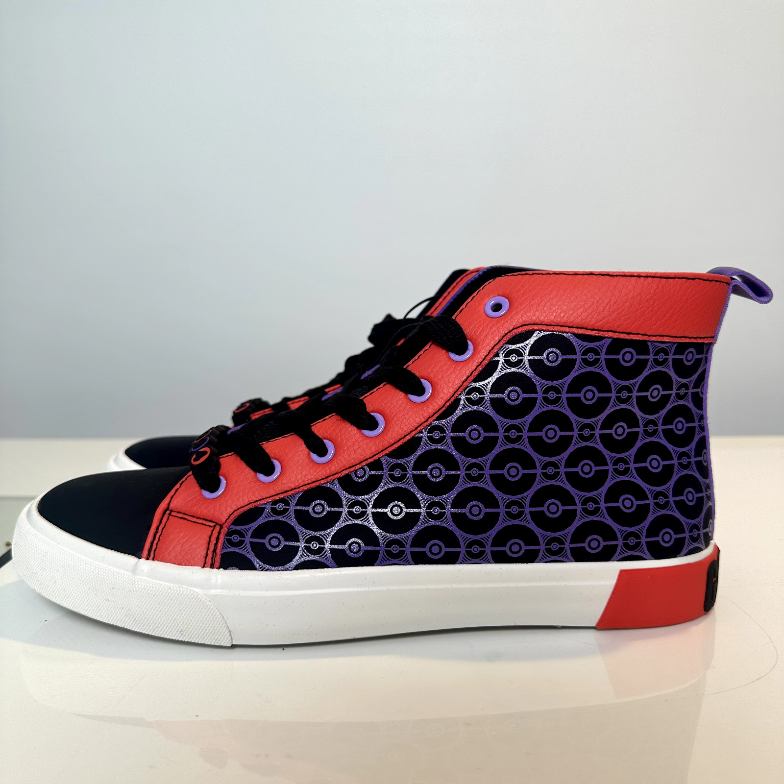 Official Pokemon Gengar High Tops Sneaker Shoes