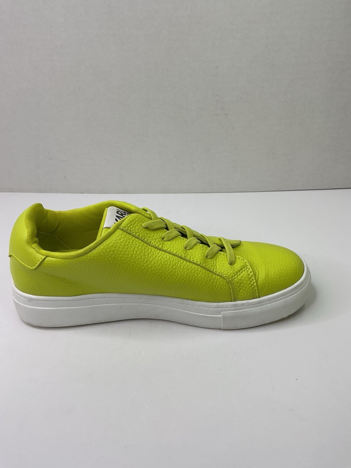 Karl Lagerfeld Paris Leather Slip-On Sneakers, Size 8.5