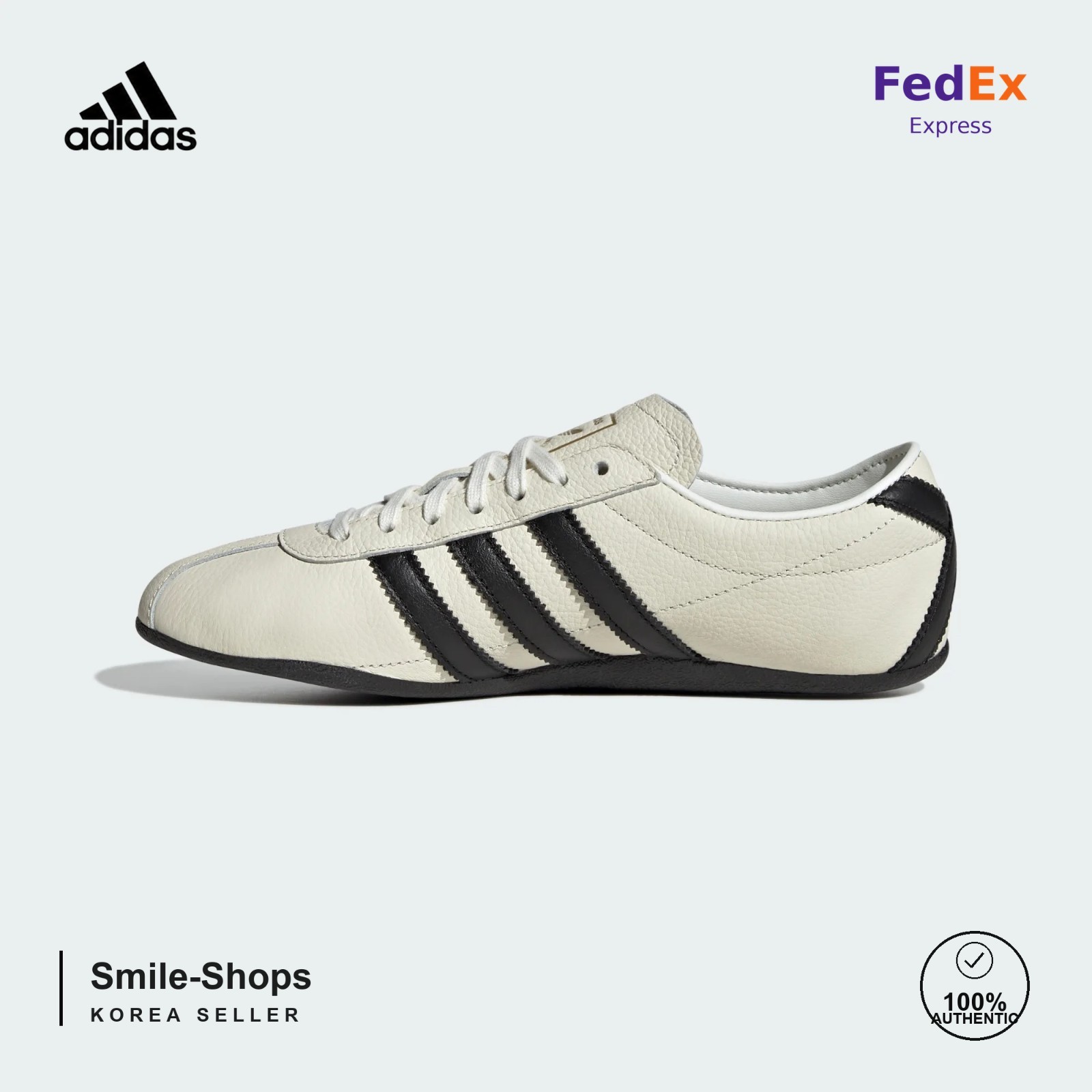 Adidas Women’s Tokyo Off White Core Black Gold Metallic JQ0597 fastship FEDEX