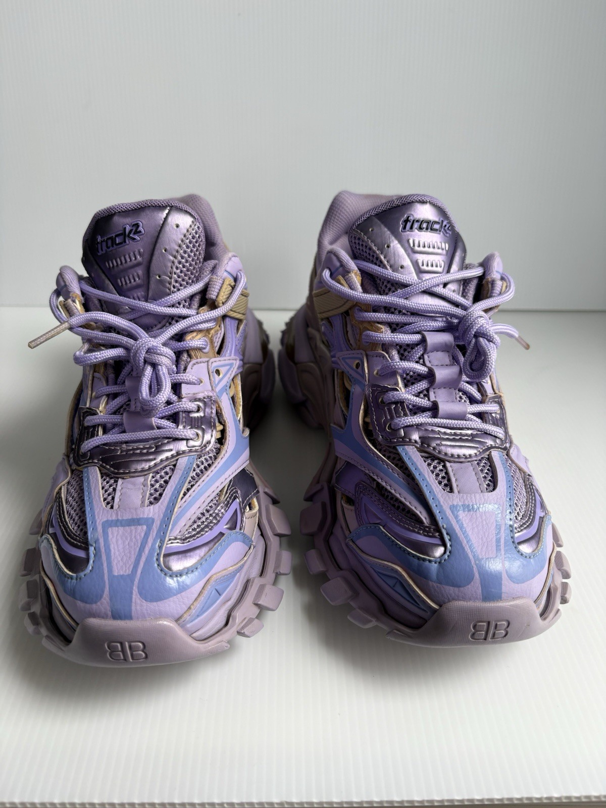 Balenciaga Track 2 Sneakers Purple/Lavender – Size 10 US -Women’s / 40 EU