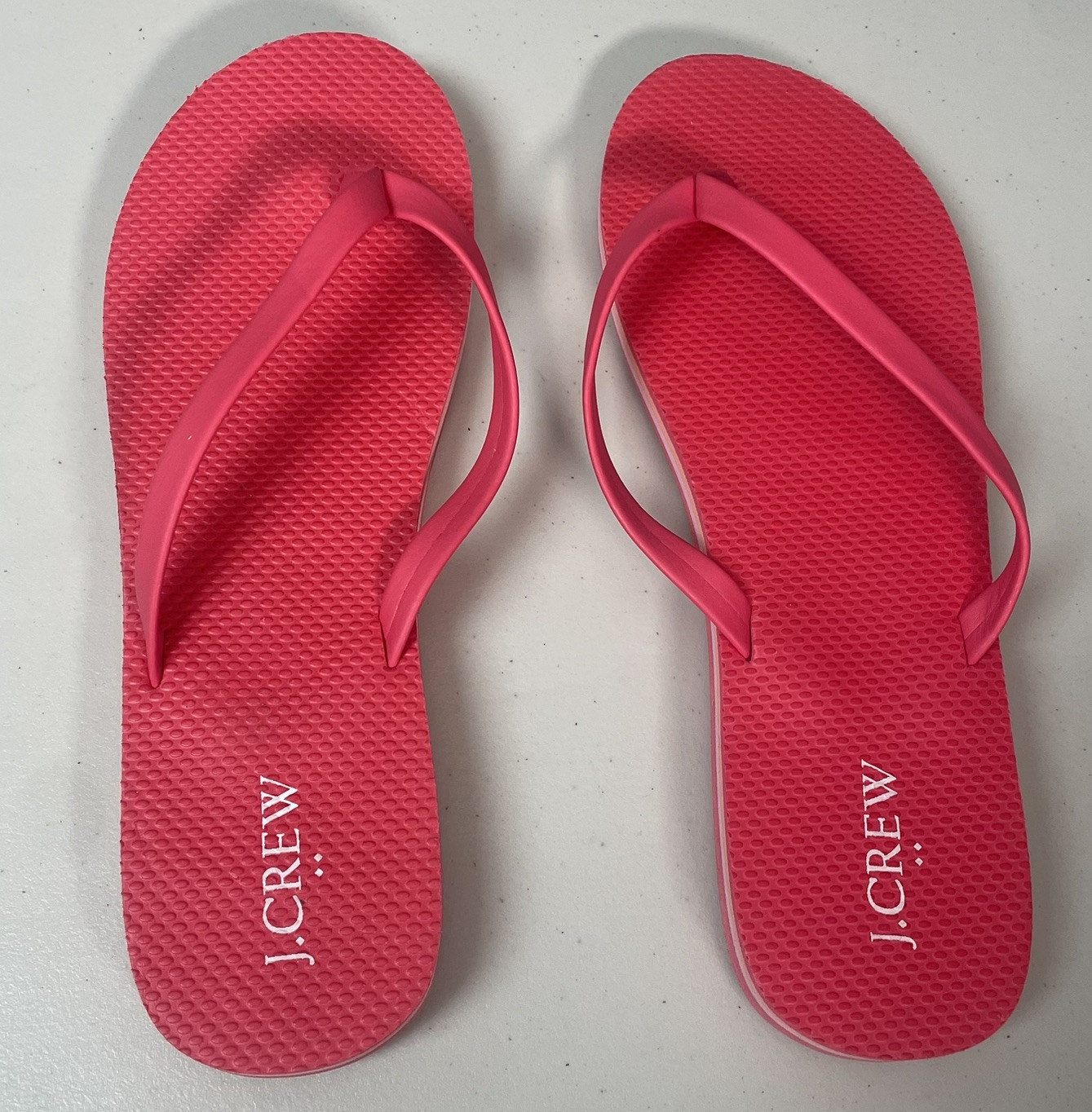 J Crew Womens 11 Pink Flip Flops Casual Beach Pool Vacation Summer