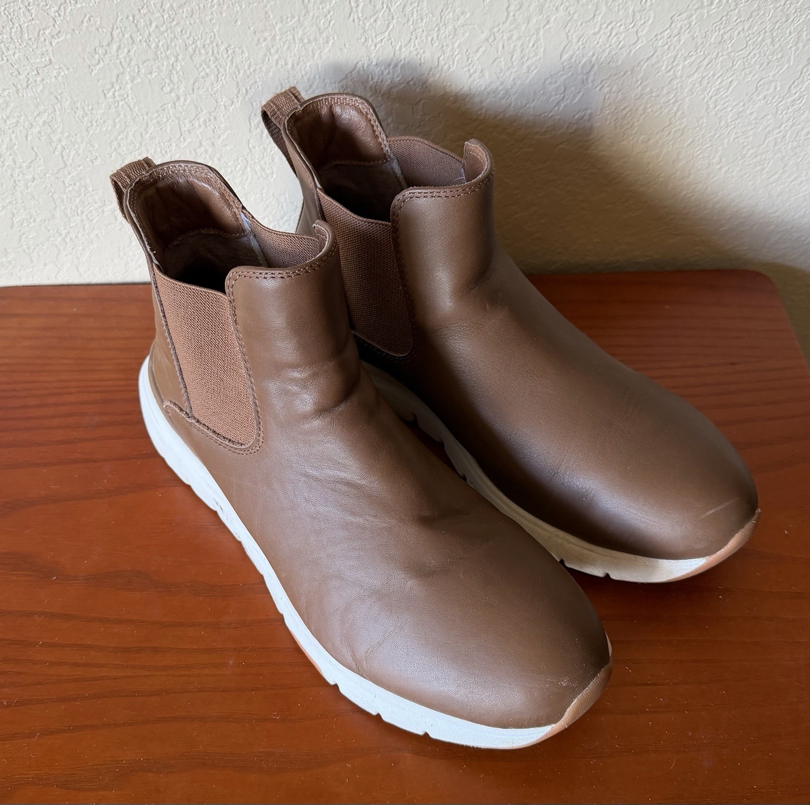 KURU Flex Astra Women’s Size 10 Brown Leather Chelsea Boots