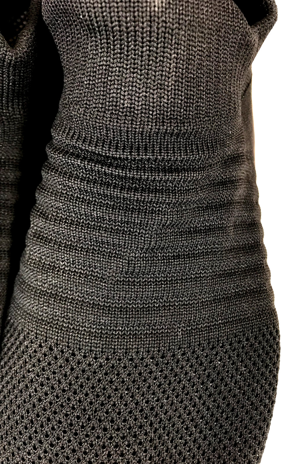 Womens Sock Walking Sneaker Shoes Mesh Slip On Low Top Air Cushion Black Size 40