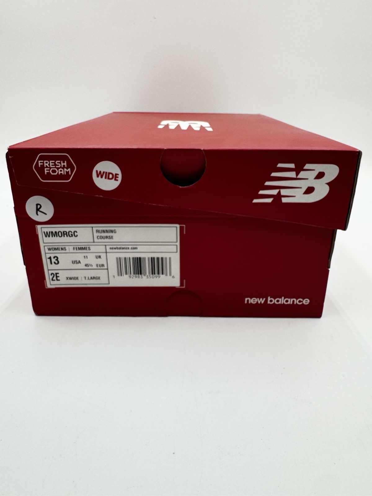 New Balance Women’s Fresh Foam V1 Running Size 13 2E Grey/Pink |WMORGC|