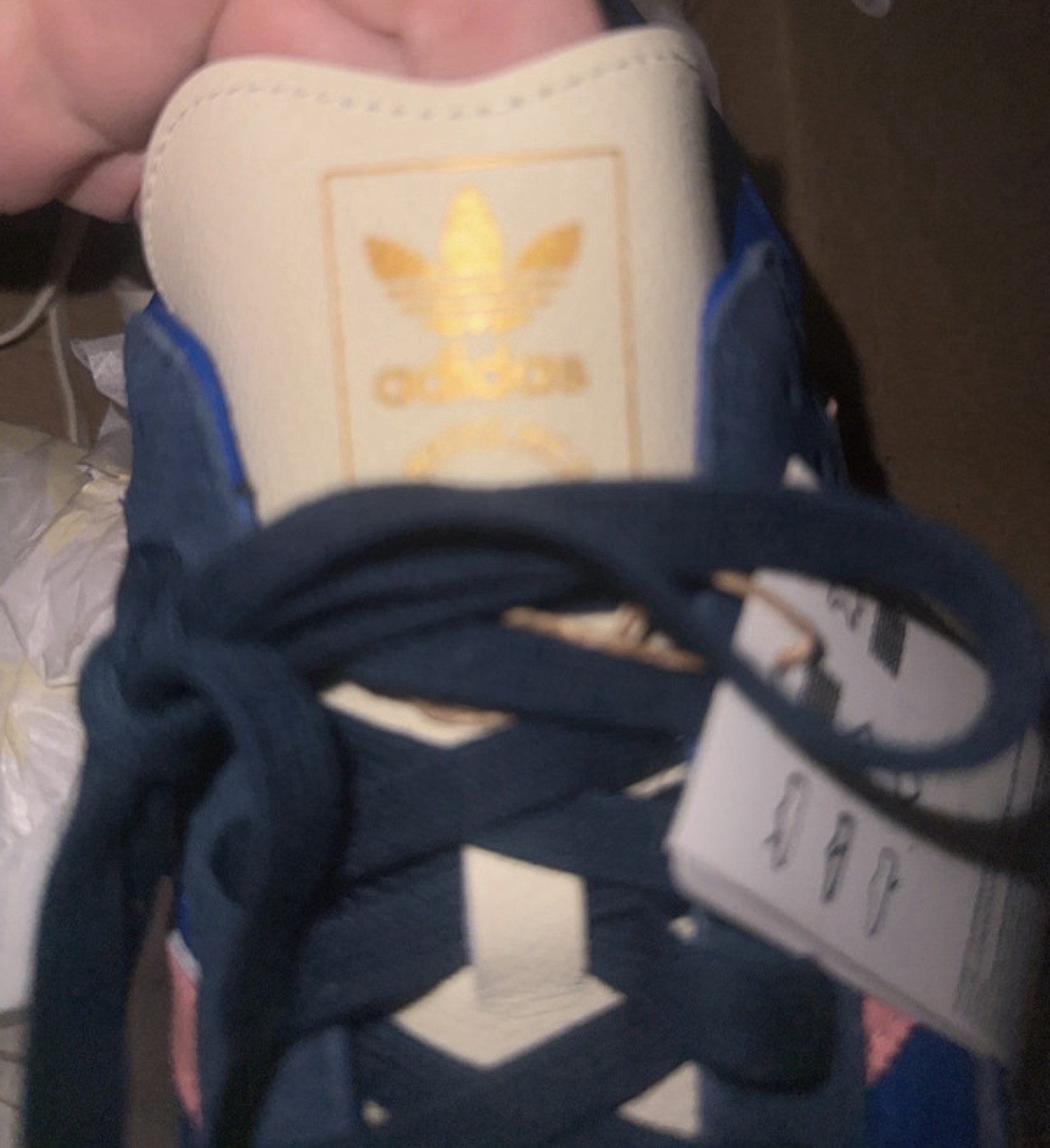 adidas Originals Samba OG Blue/Pink Suede Gum Sole Low Top New w/ Box